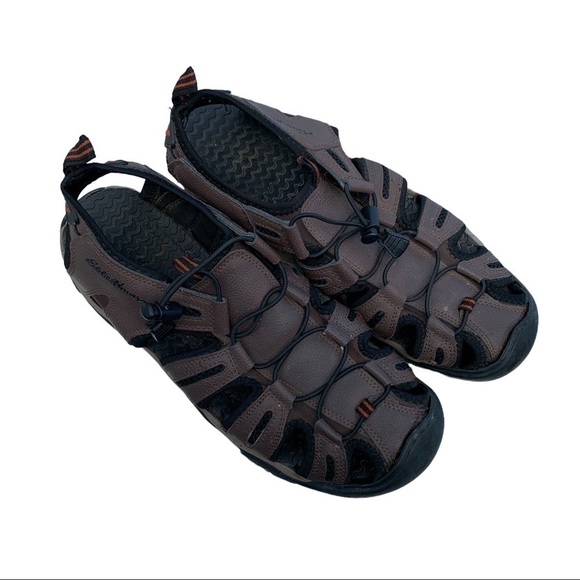 Eddie Bauer Leather Troy Sandals Mens 11 - Picture 4 of 6